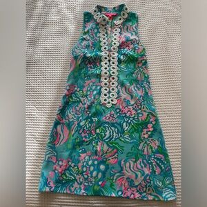 Lilly Pulitzer 00 Blue and Pink Dress